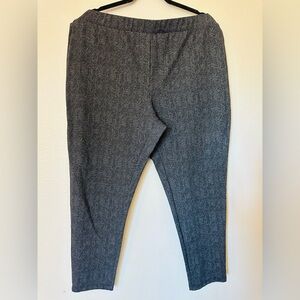 Philosophy Republic Clothing Charcoal Herringbone Dress Pants